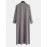 Mens Long Sleeve Ethnic Robe Solid Color Long T shirts