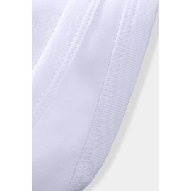 White Hard Rock Guitar Print Slim-fit Men's Tank Top